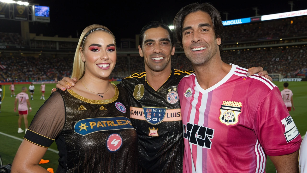 Brazil Legends Kaka and Ronaldinho Thrill Fans in LA 'Game of Legends' as Alisha Lehmann Watches On