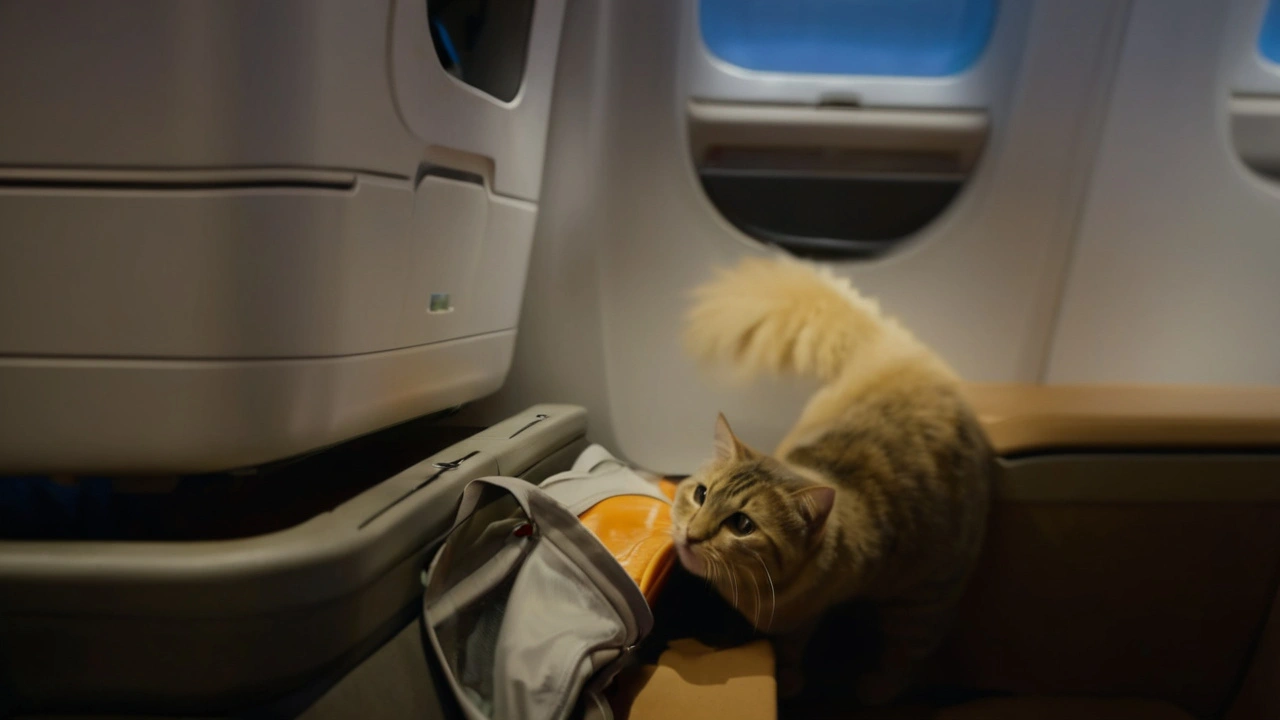 Unexpected Feline Appearance Causes Stir on Air Canada Flight