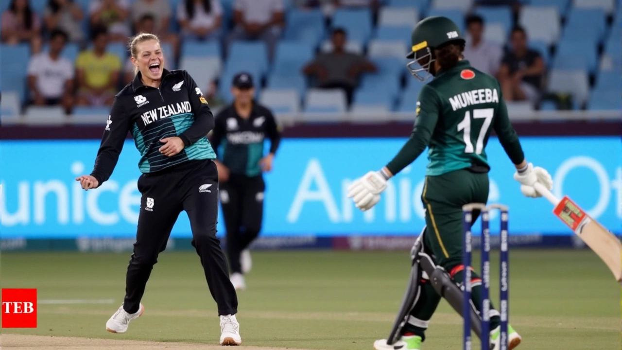 New Zealand Women's Cricket Team Triumphs Over Pakistan to Secure T20 World Cup Semifinal Spot