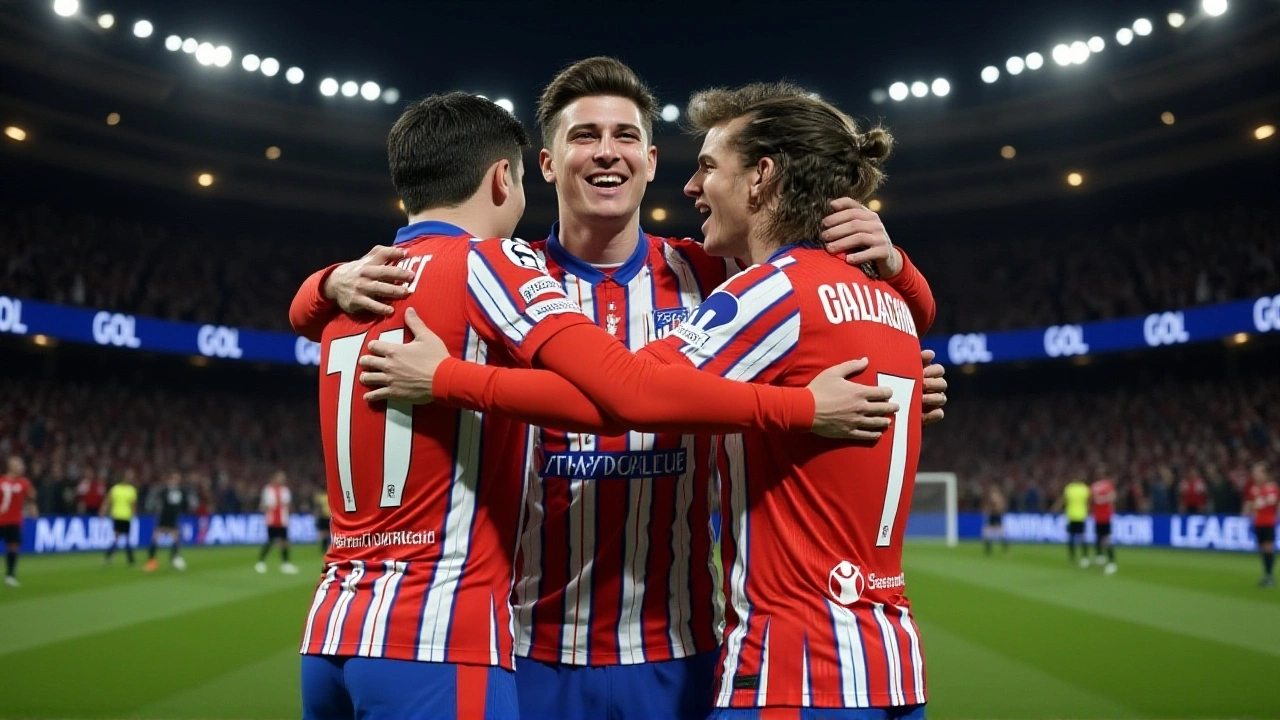 Gallagher’s Early Goal Sends Atletico Madrid Level with Real in Champions League